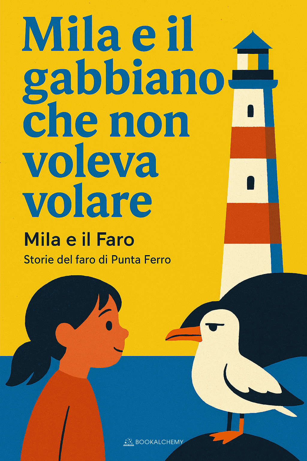 Copertina di Mila e il gabbiano che non voleva volare