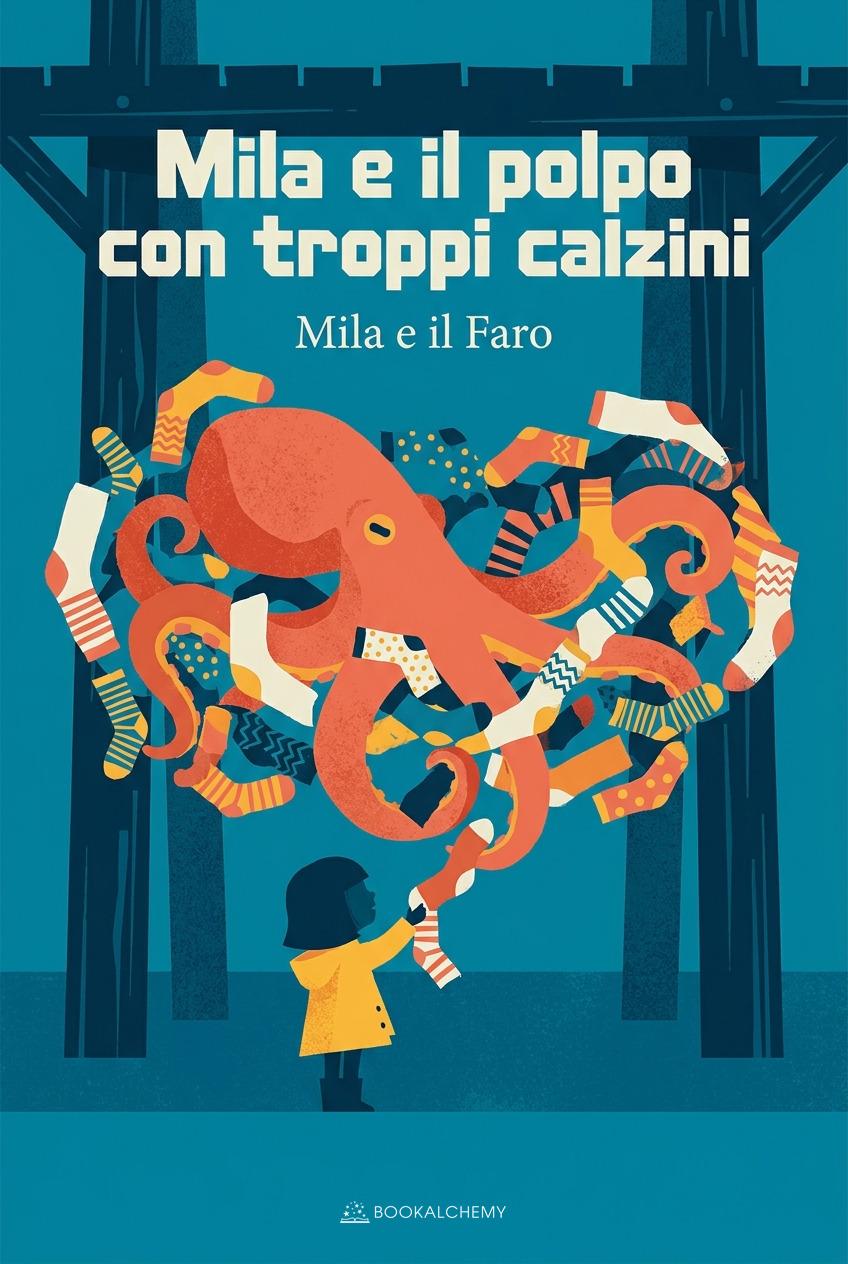 Copertina di Mila e il polpo con troppi calzini