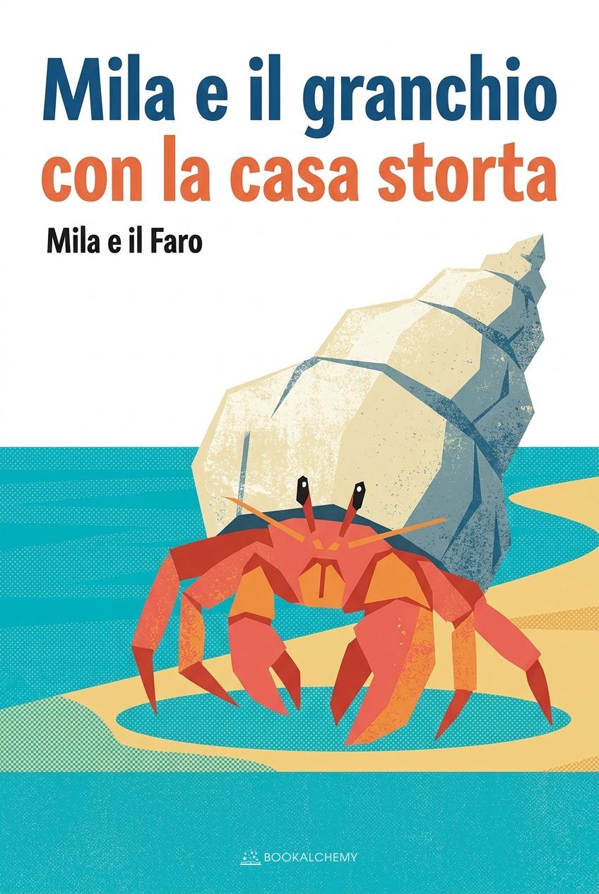 Copertina di Mila e il granchio con la casa storta